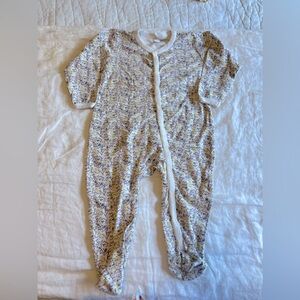 Jamie Kay summer floral 2T pajama footie EUC